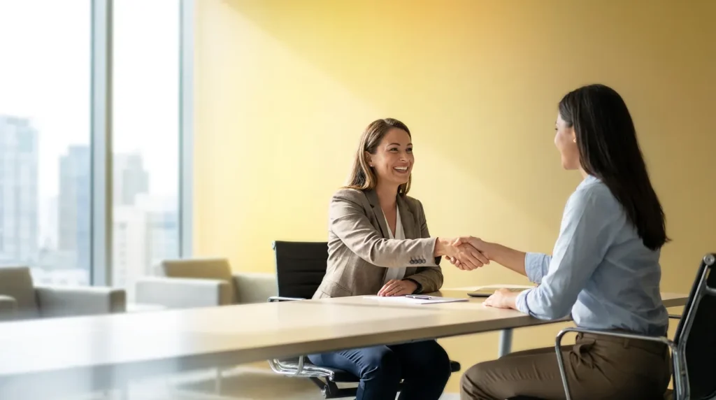 Care Advocate meeting a practice manager for an intro call