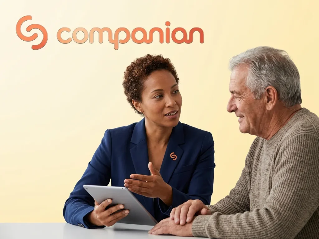 Patient reviewing their care plan with a Care Advocate, community health integration